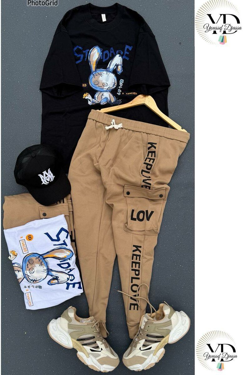 Ensemble décontracté streetwear