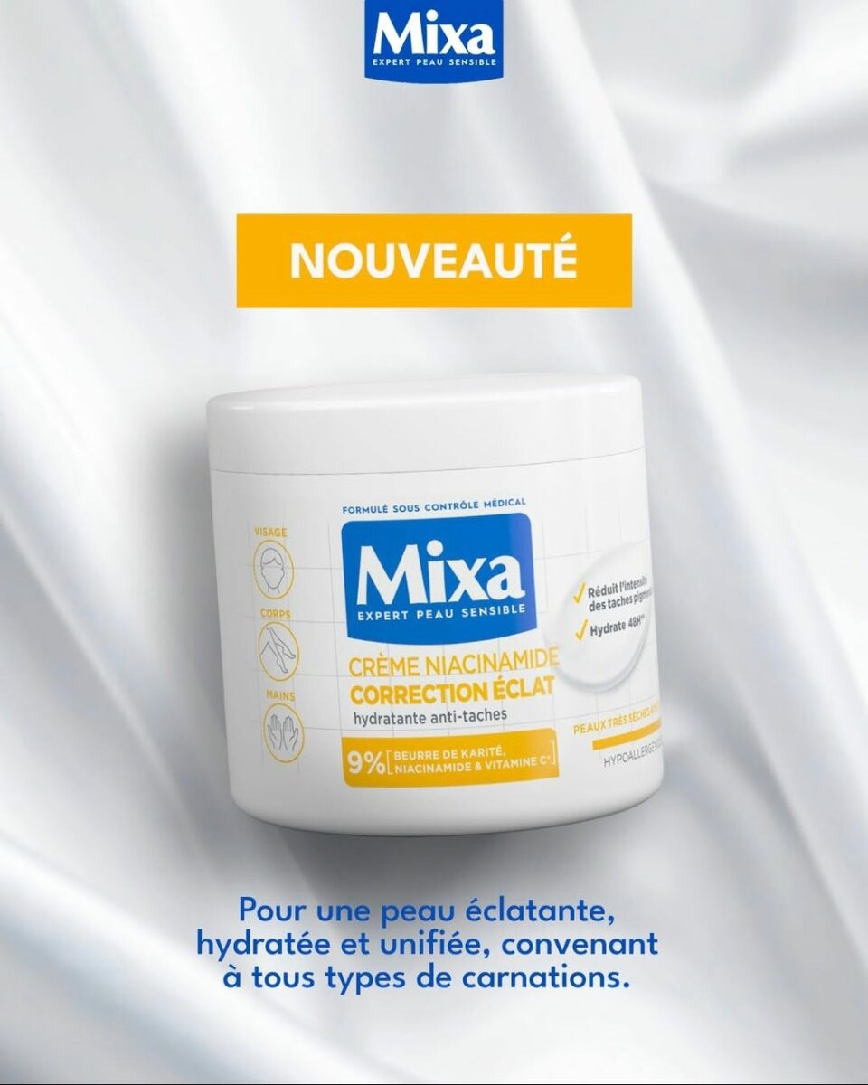 Mixa Crème Correction Éclat