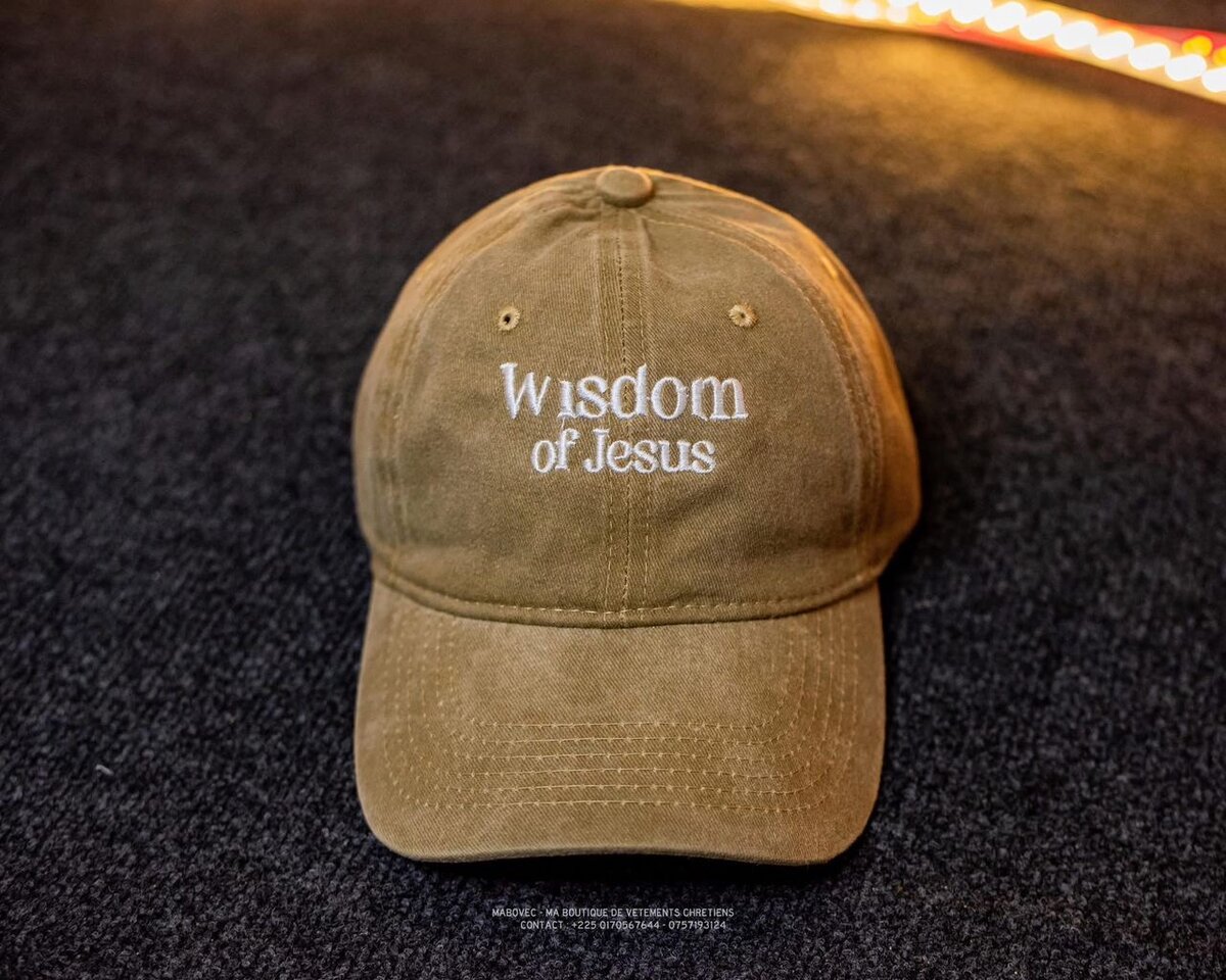 Casquette "Sagesse de Jésus"