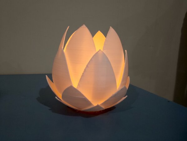 Flower tealight