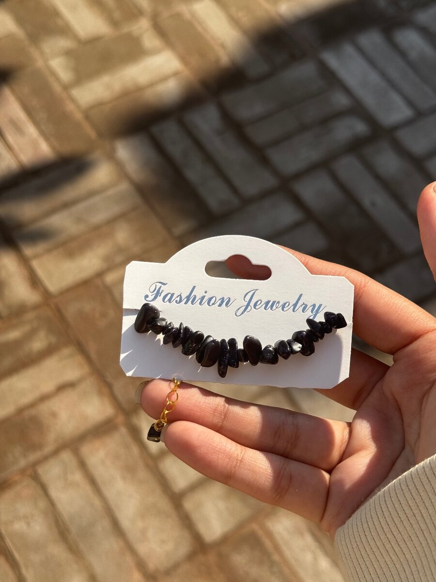 Black Crystal Bracelet