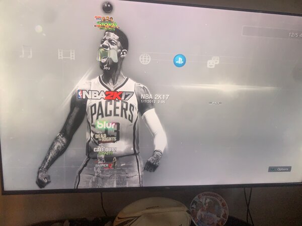 Console Sony PS3 avec manettes