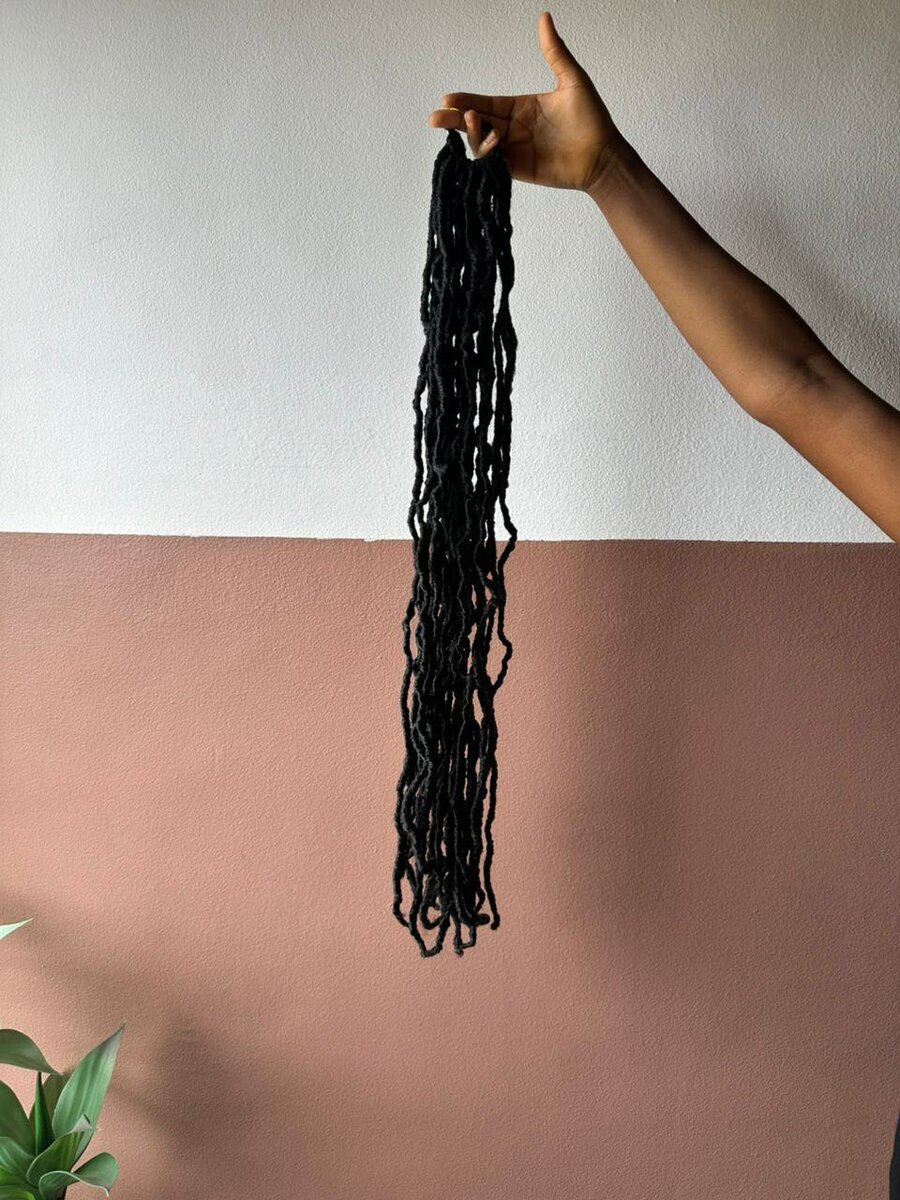 Extensions de cheveux synthétiques