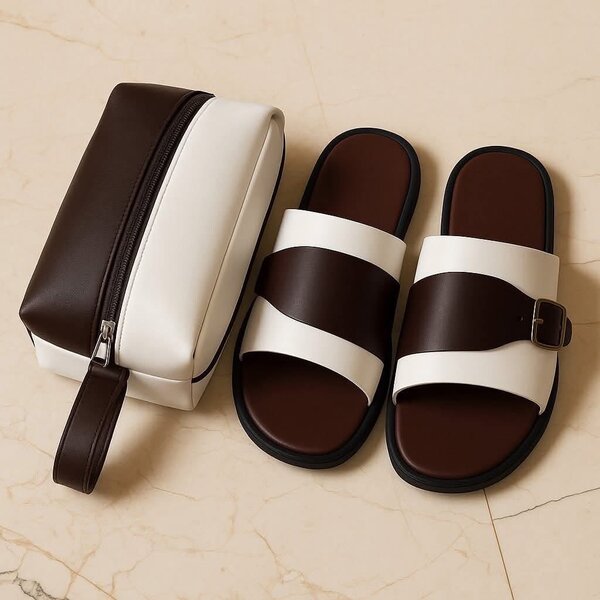 Sandales élégantes avec trousse