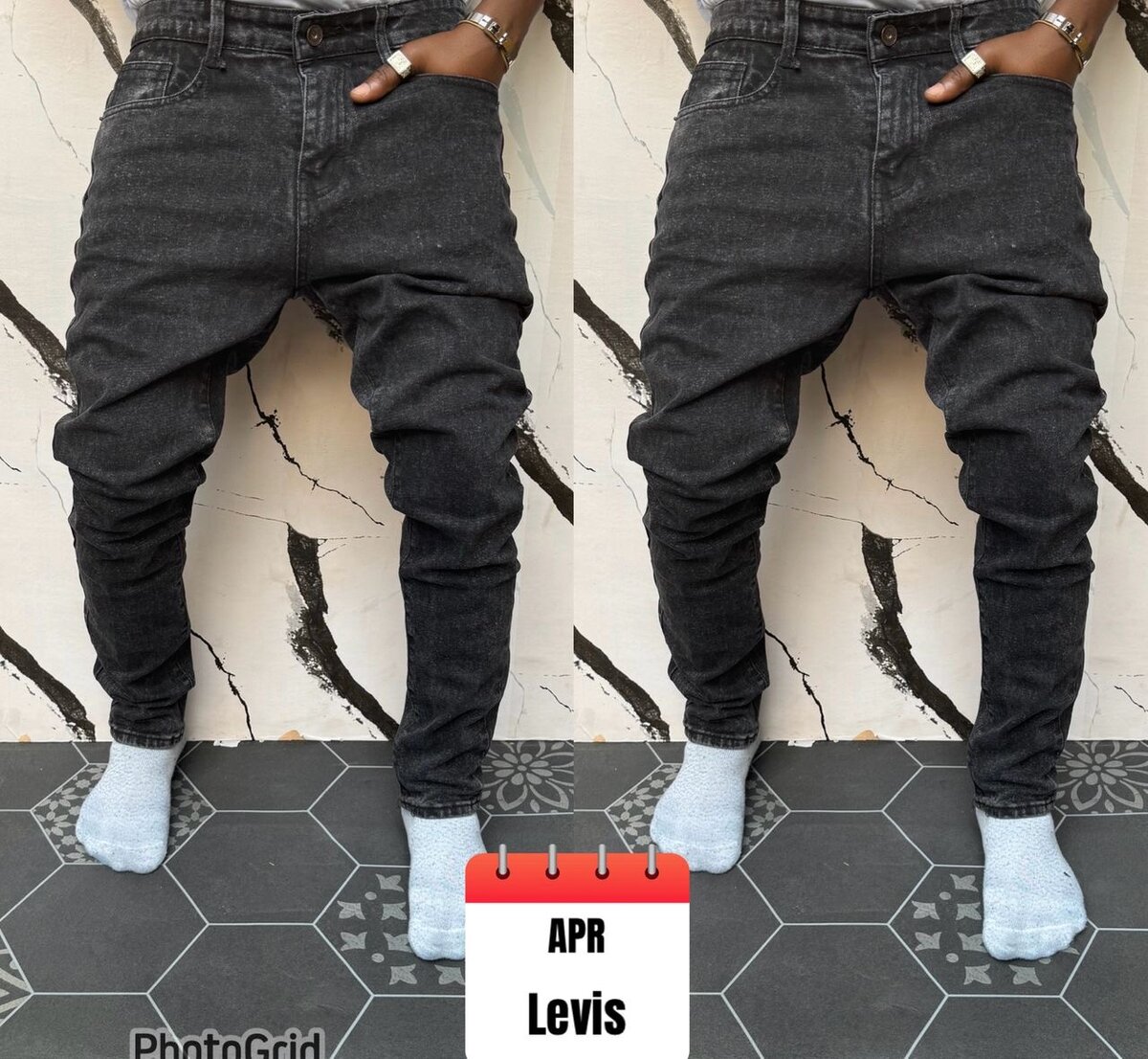 Jeans cargo pour hommes