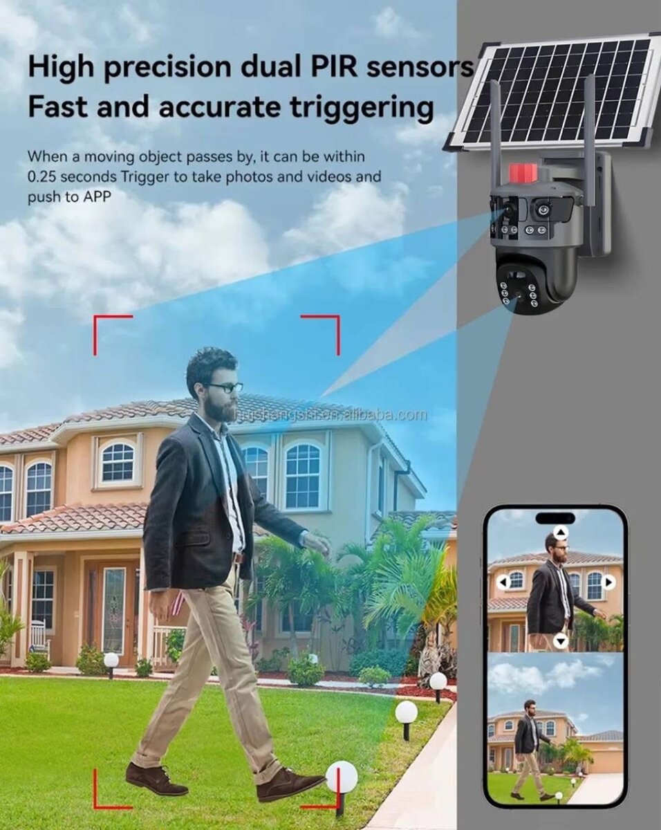 Caméra solaire 4G VC13