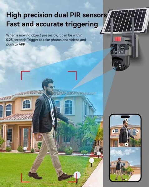 Caméra solaire 4G VC13