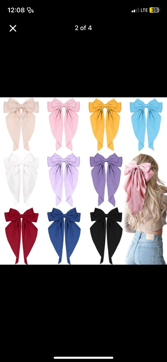 Hot comb and hair bows