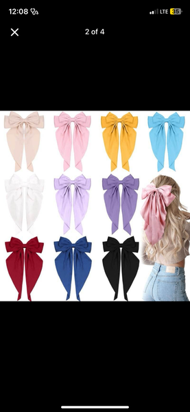 Hot comb and hair bows