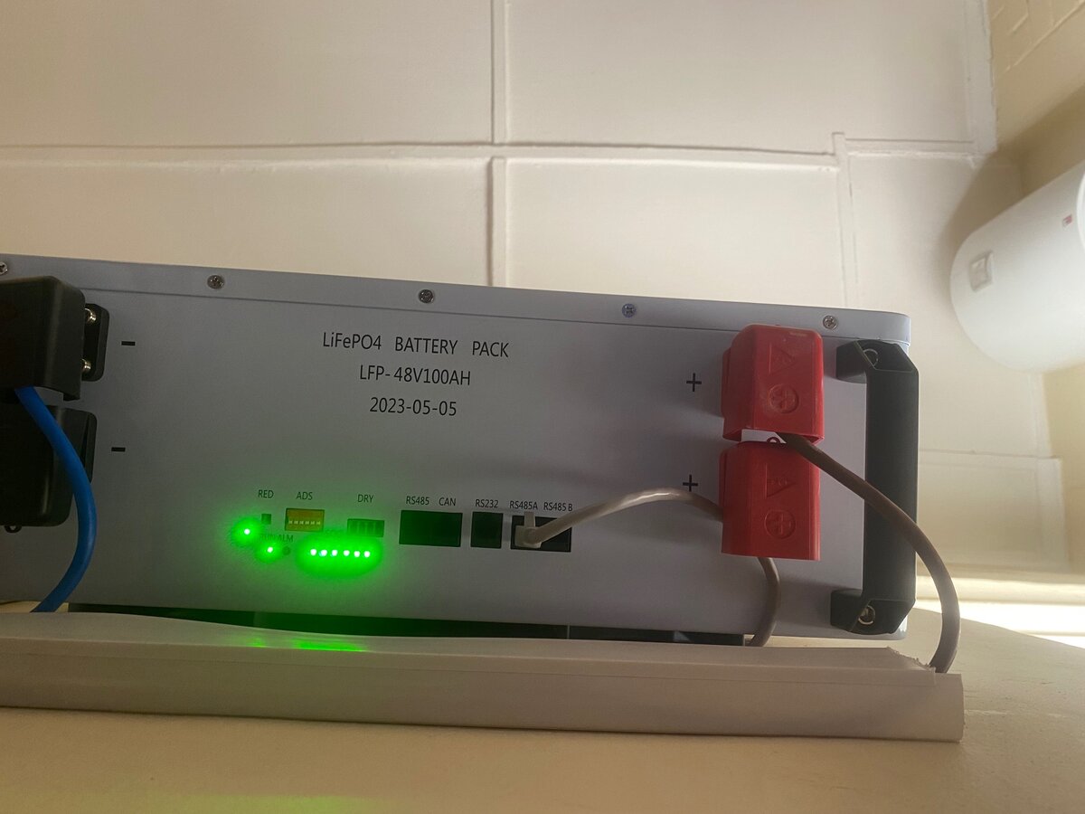 Lifepro4 lithium battery 48v 4.8kw