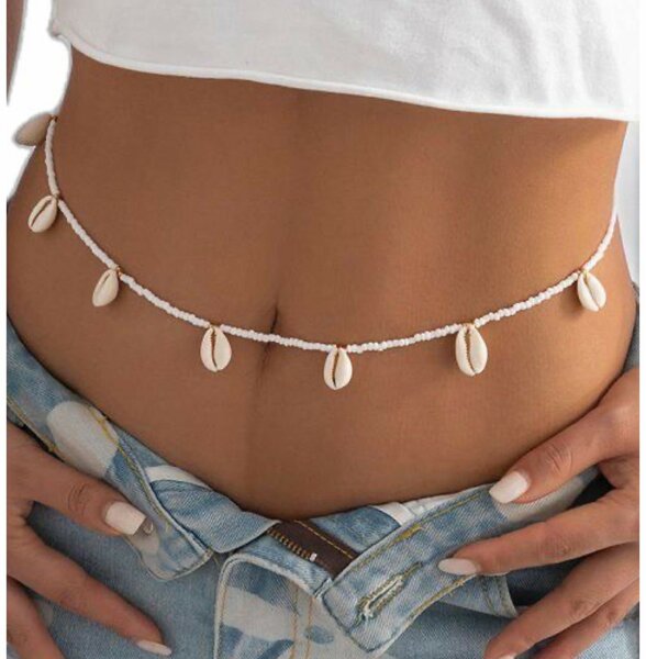 Collier de perles dorées