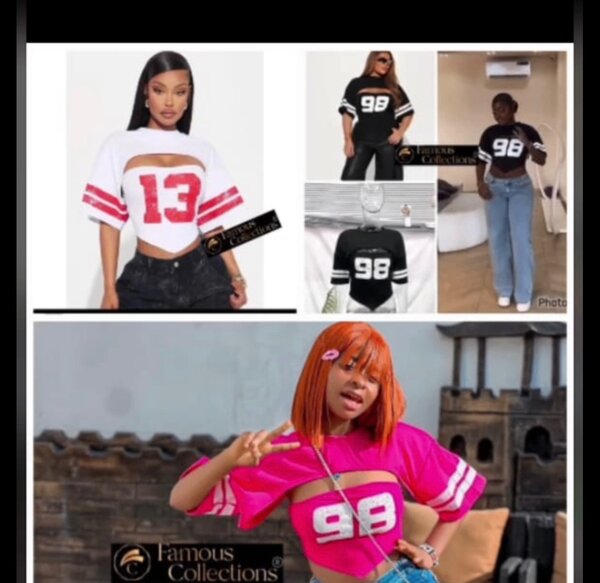 T-shirt crop top 98 femme