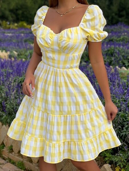 Robe d'été imprimée chic