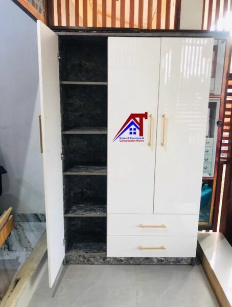 2 in1 Wardrobe With Side Mirror