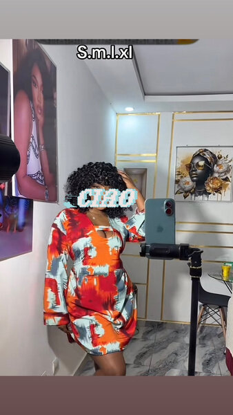 Robe kimono imprimée