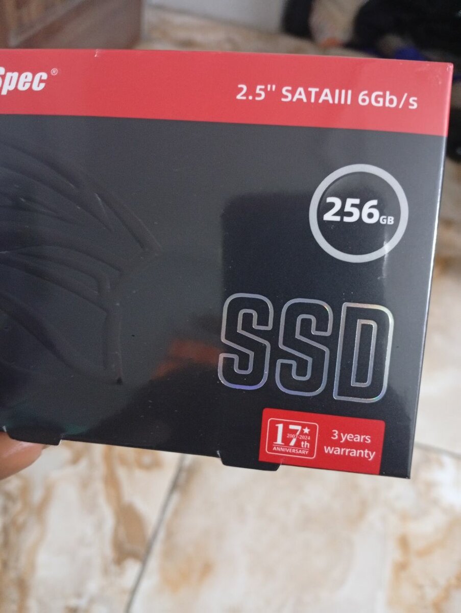 KingSpec SSD 256GB 2.5" SATAIII