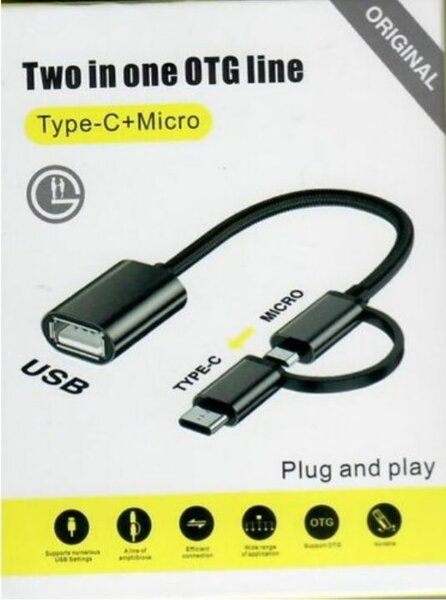 Cable doble bout