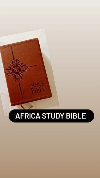 NLT AFRICA STUDY BIBLE - BONDED LEATHER