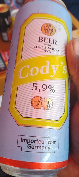 Cody's Vody Lemon Vodka Mix