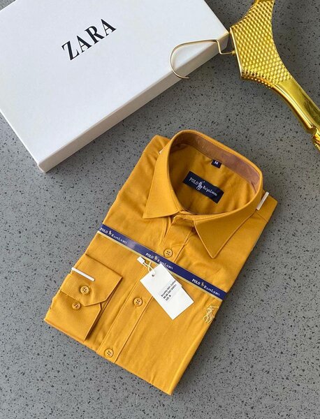 Polo cotton long sleeves shirt