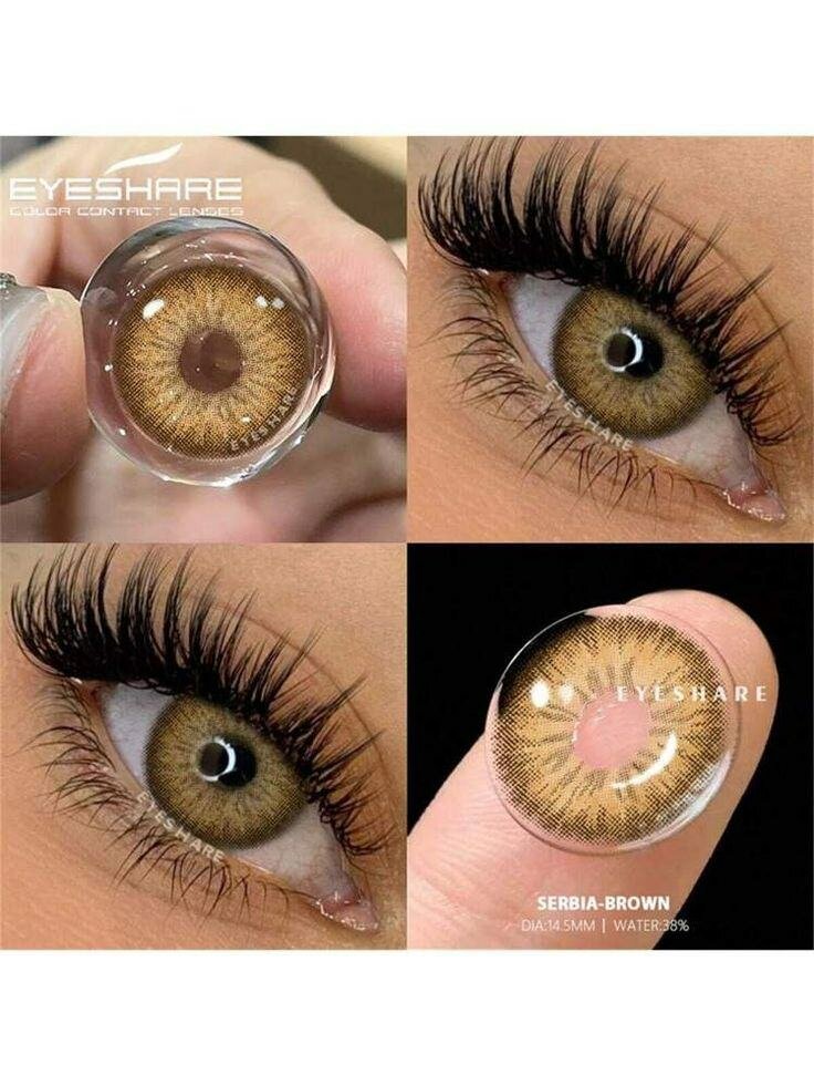 Lentilles de Contact Marron