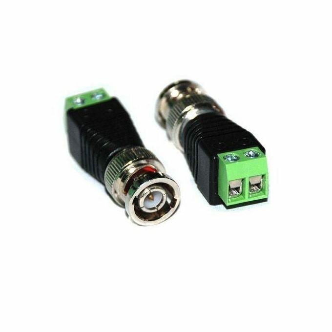 Lot de 5 connecteurs BNC mâle