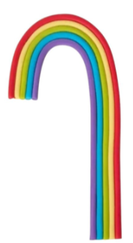 Silicon Rainbow Decor for cakes 