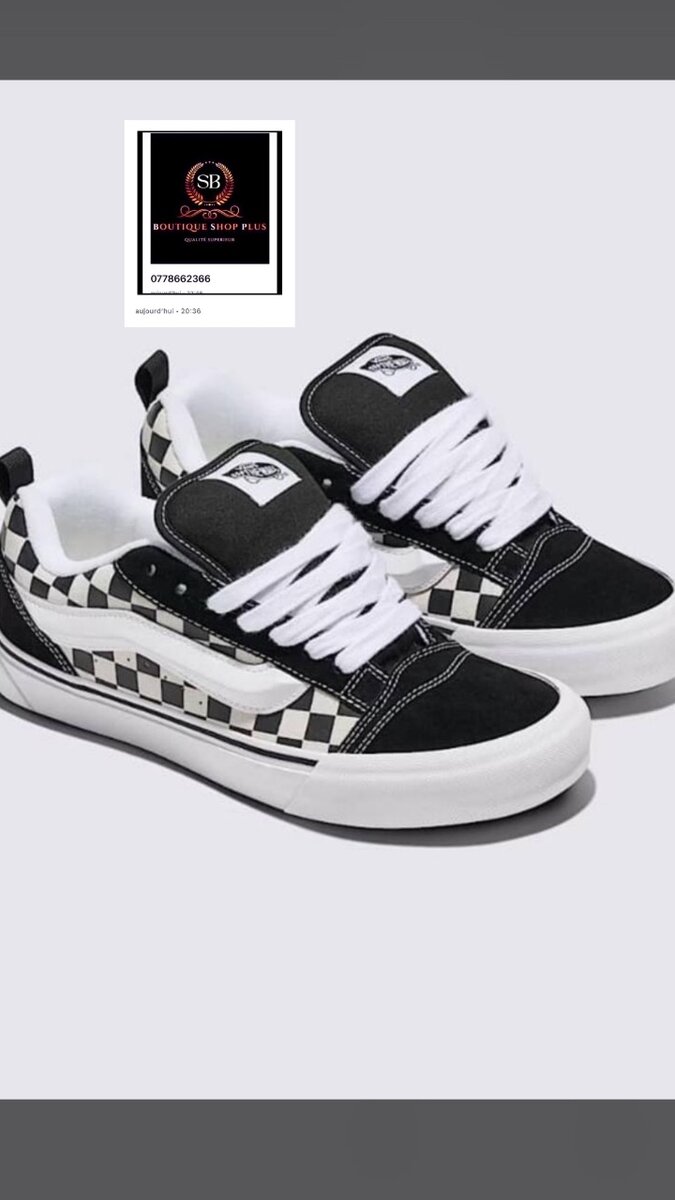 Basket vans authentique