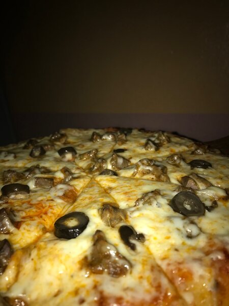 Pizza gésier de poulet