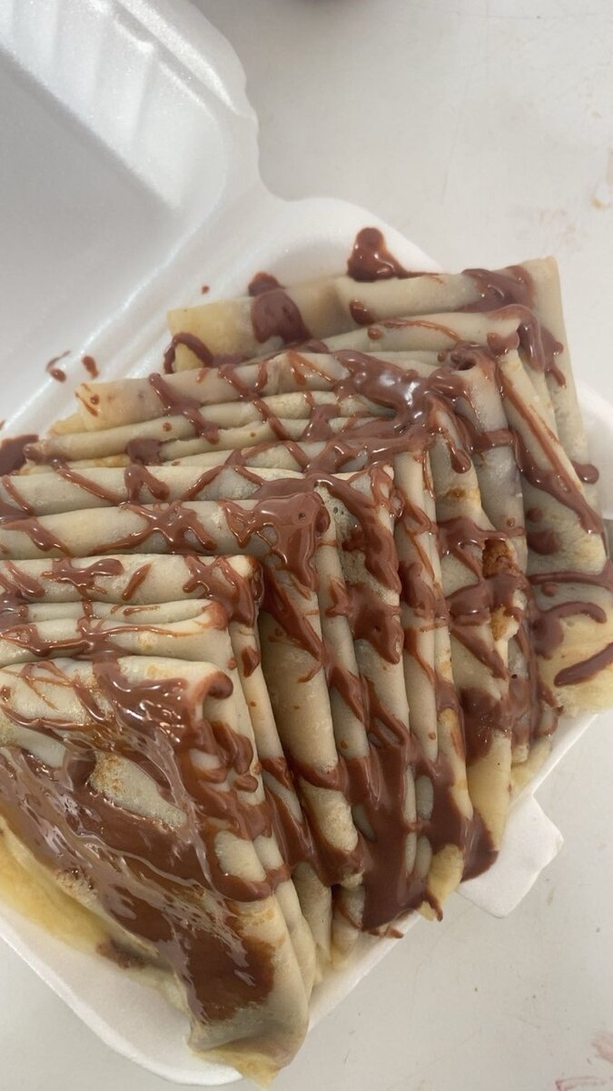 Crêpes au chocolat gourmandes