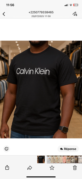 T-shirt graphique de marque