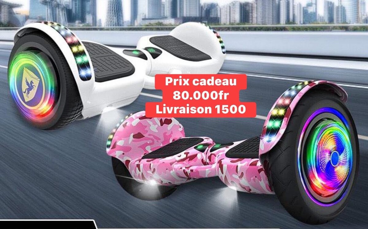 Hoverboard Électrique LED