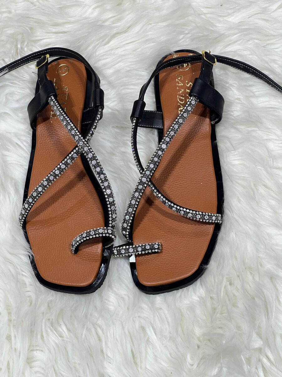 Sandales de luxe confortable