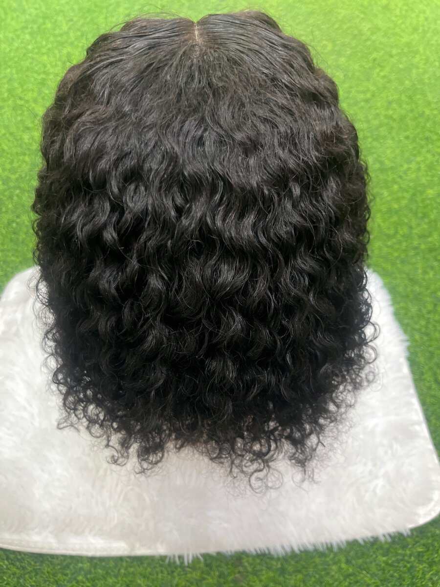 Jerry curls 13*4  14 inches wig cap