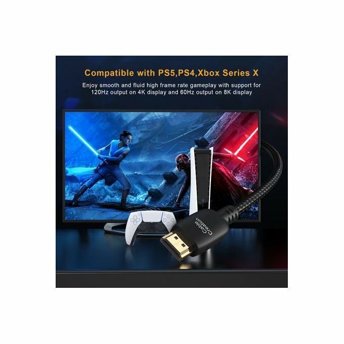 8K Certified Ultra High Speed Hdmi Cable