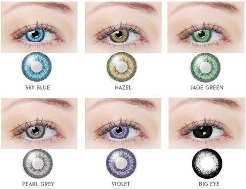 Lentilles pour les yeux