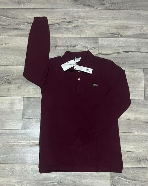 Polo homme à manches longues