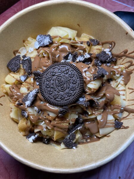 Crêpes Nutella, Oreo