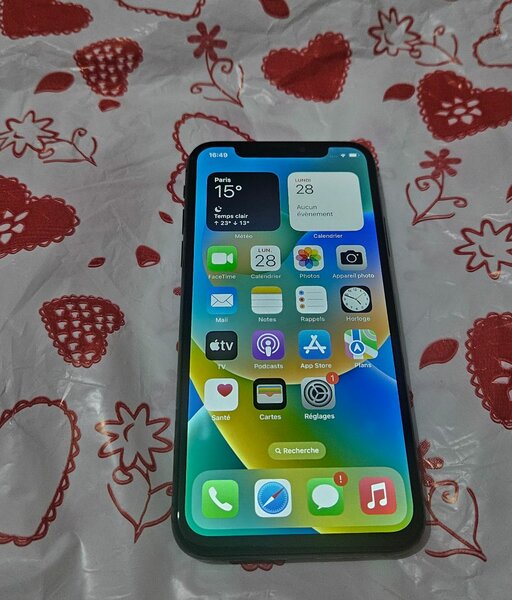 iPhone X 64 Go Gris Sidéral