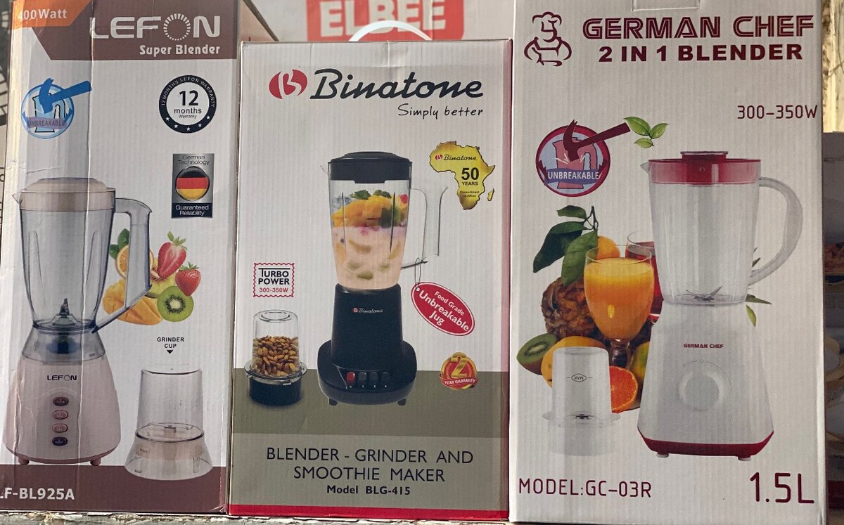 Binatone Blender 2 in 1 Unbreakable with 2 years Warranty