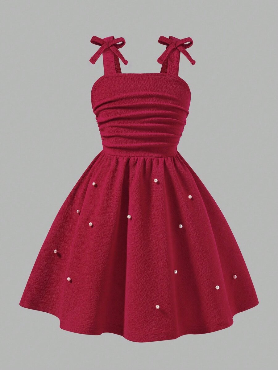 Robe de Fête Enfant Noeuds