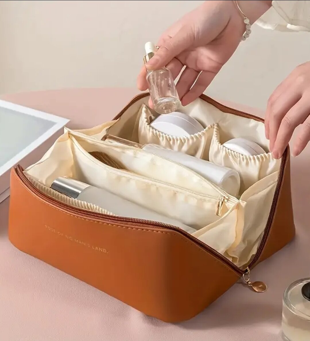 Trousse cosmétique élégante