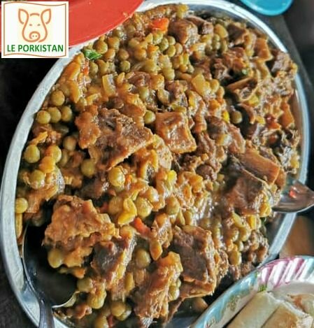 Sauté de Porc aux petits pois