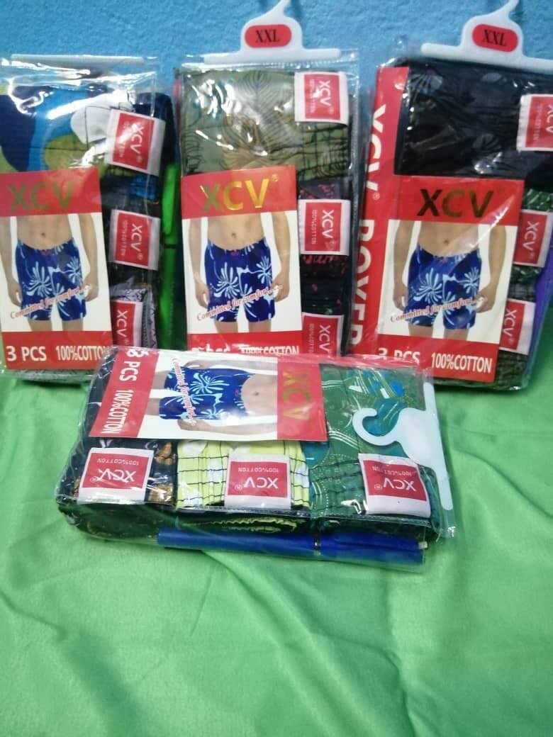 Boxers en coton pour garçons XCV