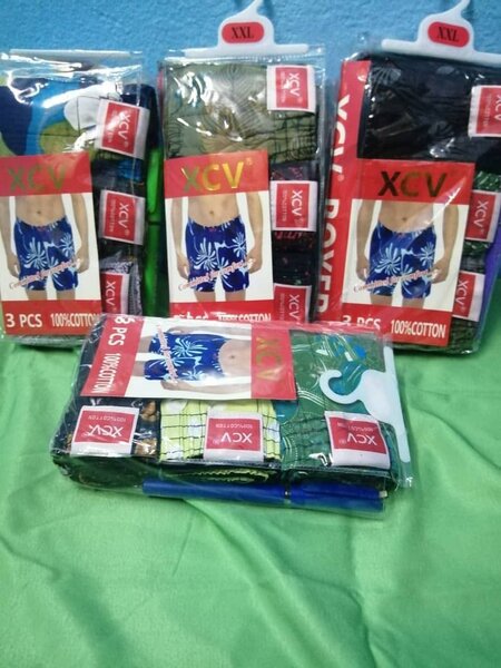 Boxers en coton pour garçons XCV