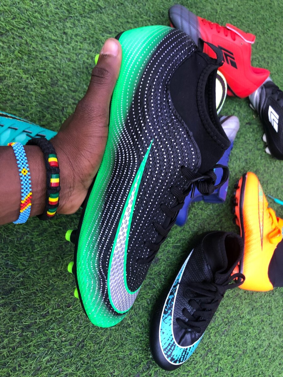 High quality soccer boots