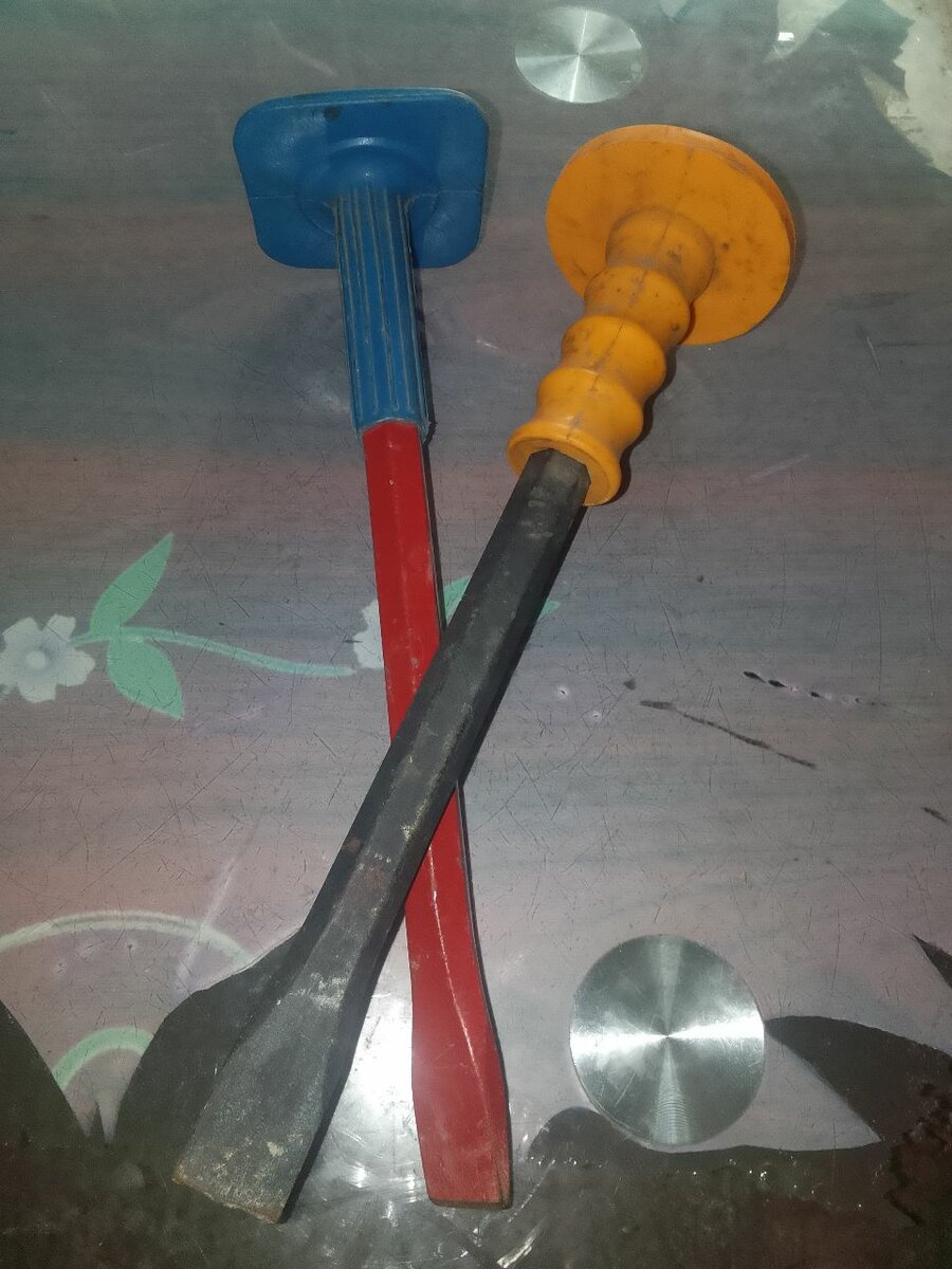 Ensemble de burins de maçon