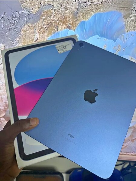 iPad moderne bleu