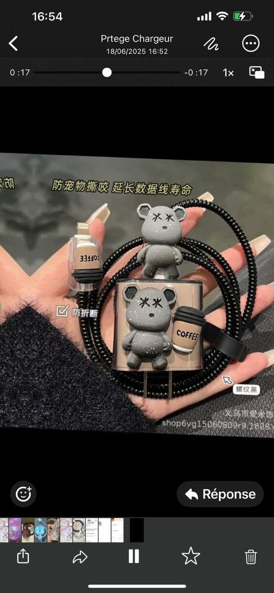 Câbles de charge créatifs