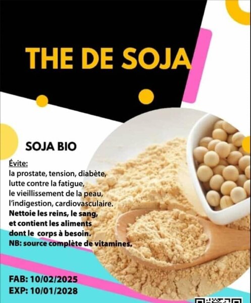 Thé de Soja Bio 150g et 300g